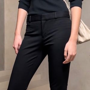Banana Republic Modern Sloan/Mid Rise Skinny Sloan pant, Black size 8
